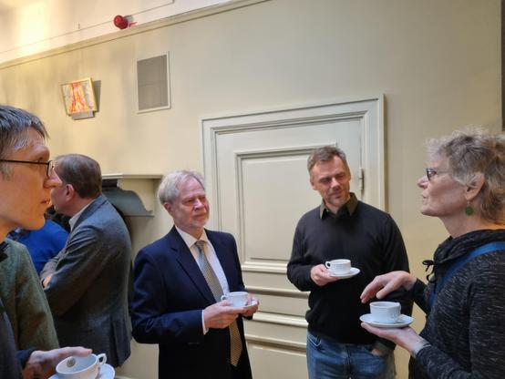 Peter Dybjer himself, before the first talk.