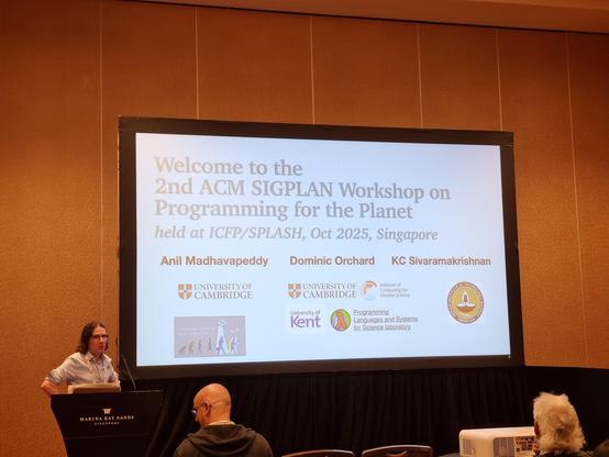 Welcome to PROPL 2025 by Dominic Orchard.
