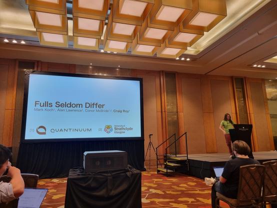 Fulls Seldom Differ, first slide